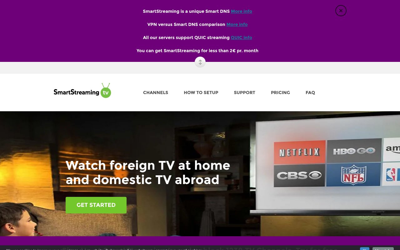 Screenshot of smartstreaming.tv