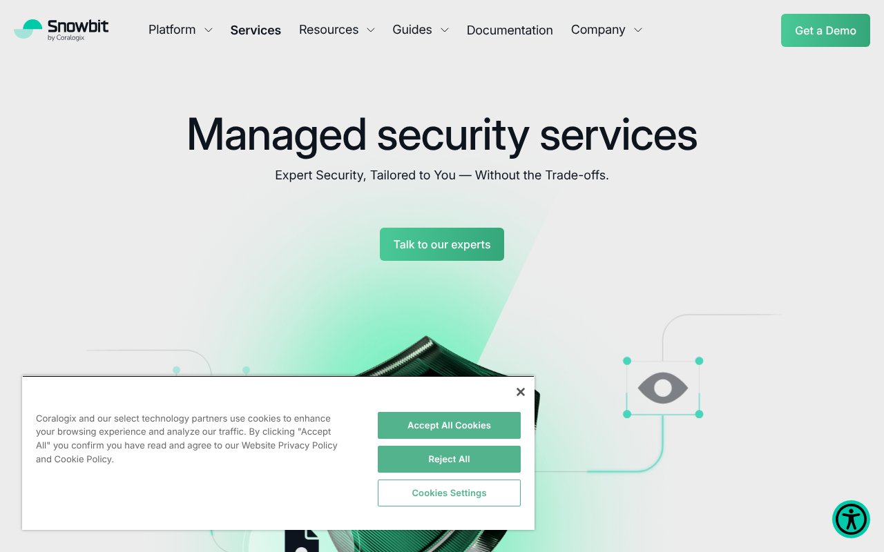 Screenshot of snowbit.io