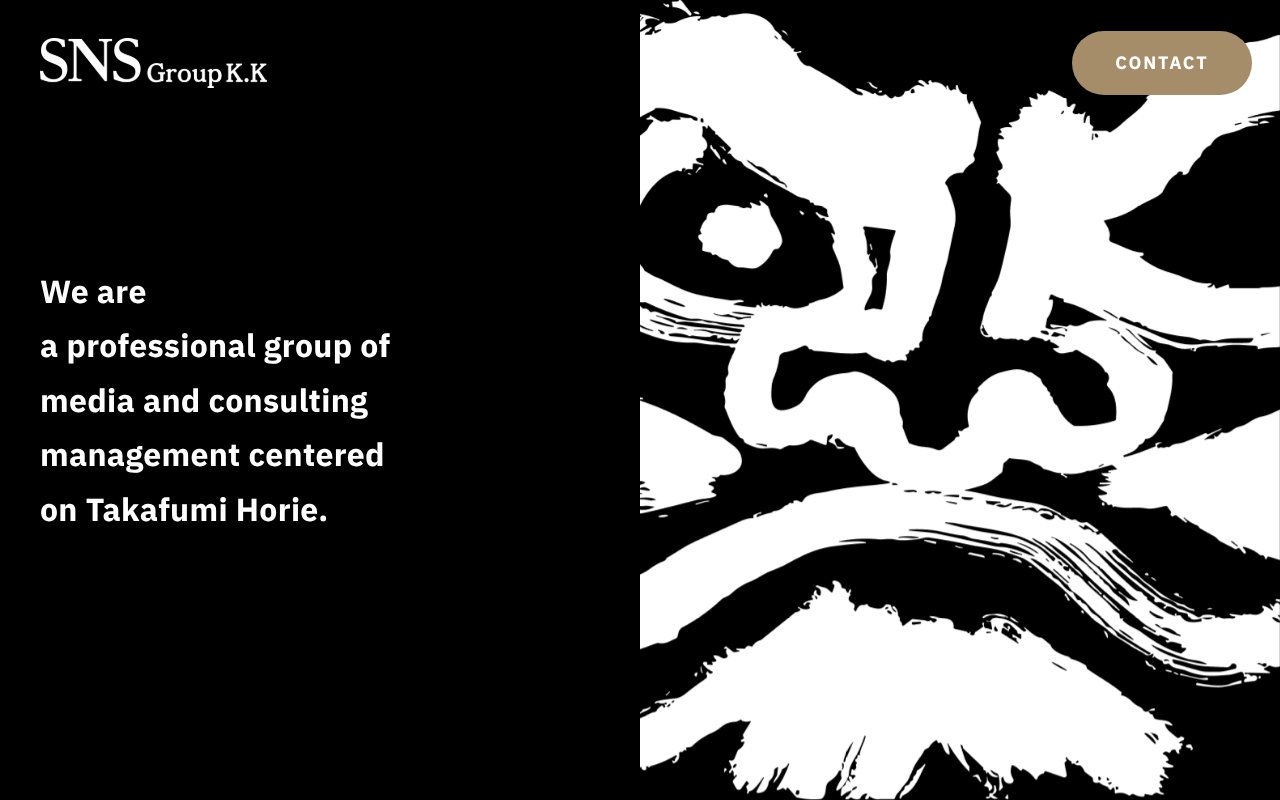 Screenshot of snsgroup.jp