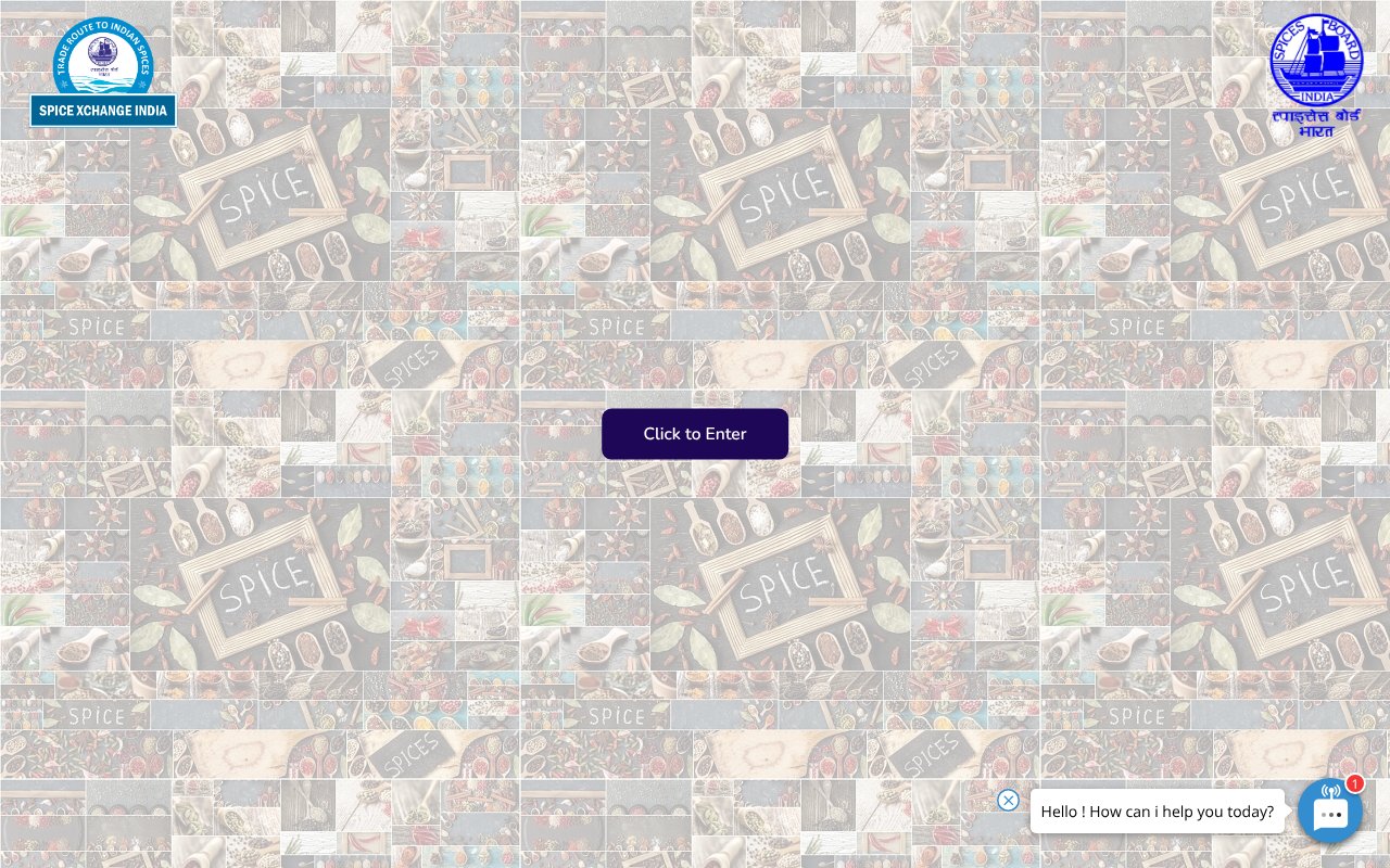 Screenshot of spicexchangeindia.com