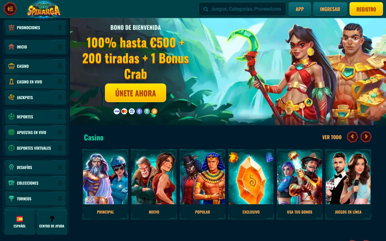 Screenshot of spinanga-es.com