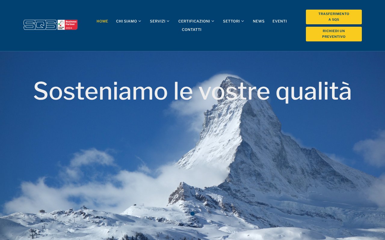 Screenshot of sqs.it