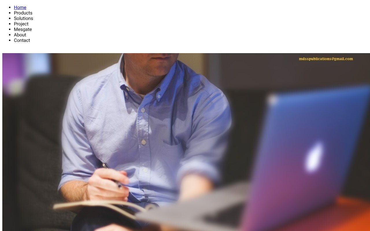 Screenshot of sspublications.co.in