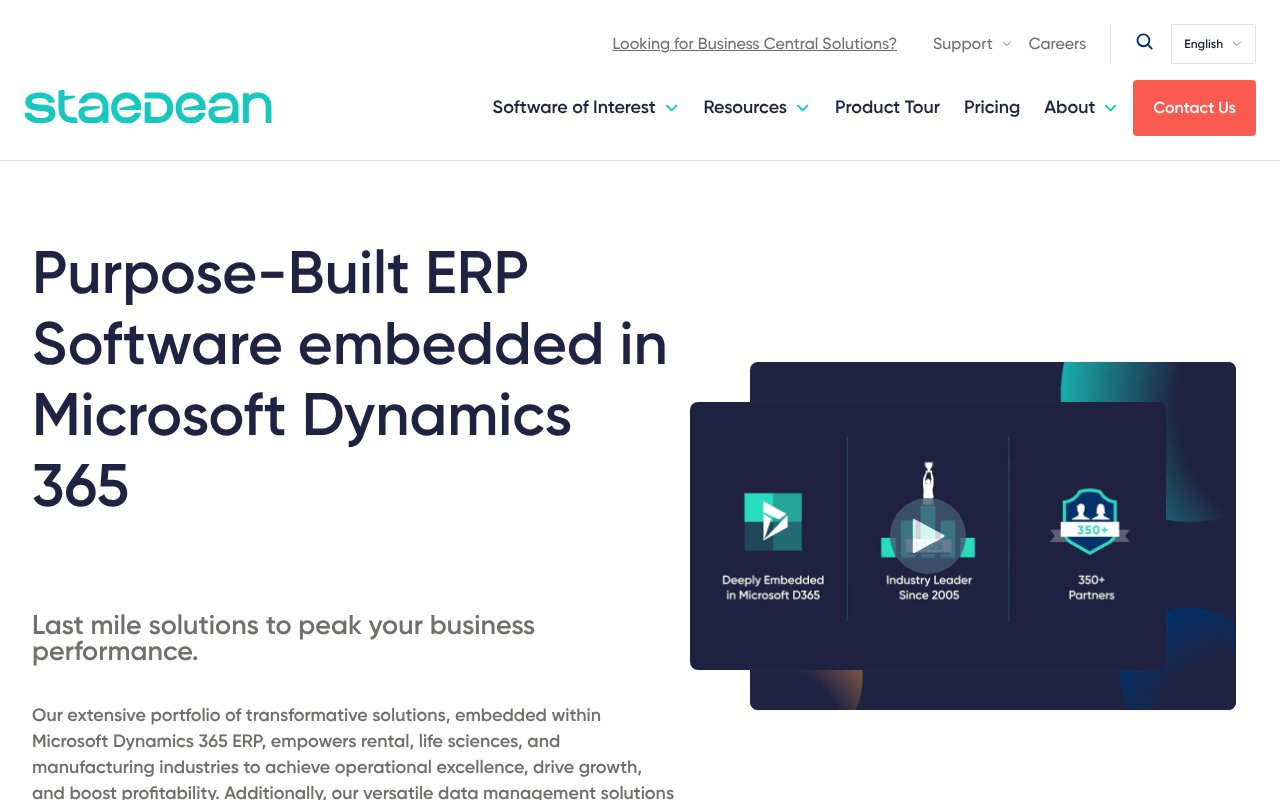 Screenshot of staedean.com