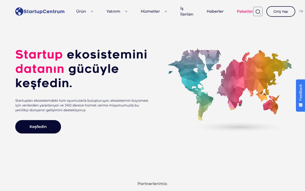 Screenshot of startupcentrum.com