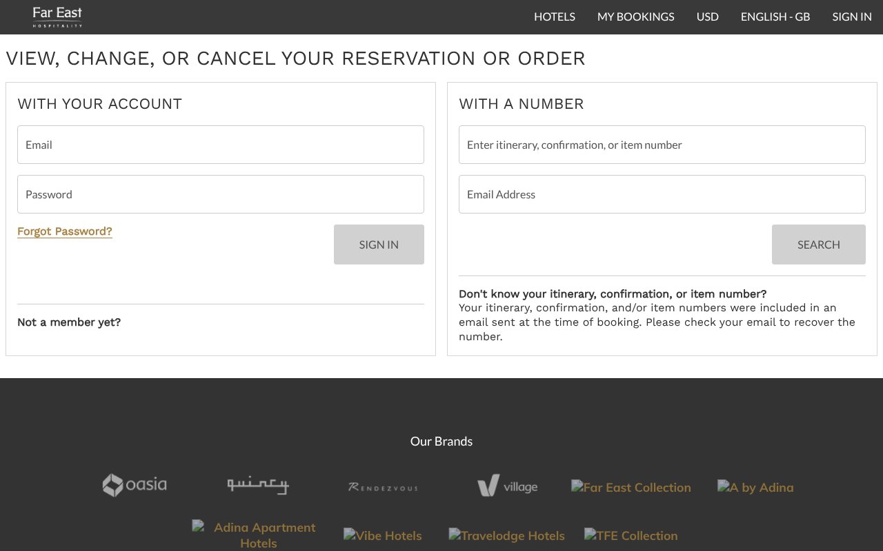 Screenshot of stayfareast.com