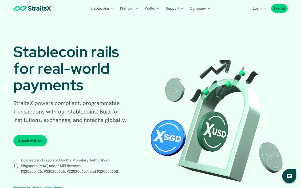 Screenshot of straitsx.com