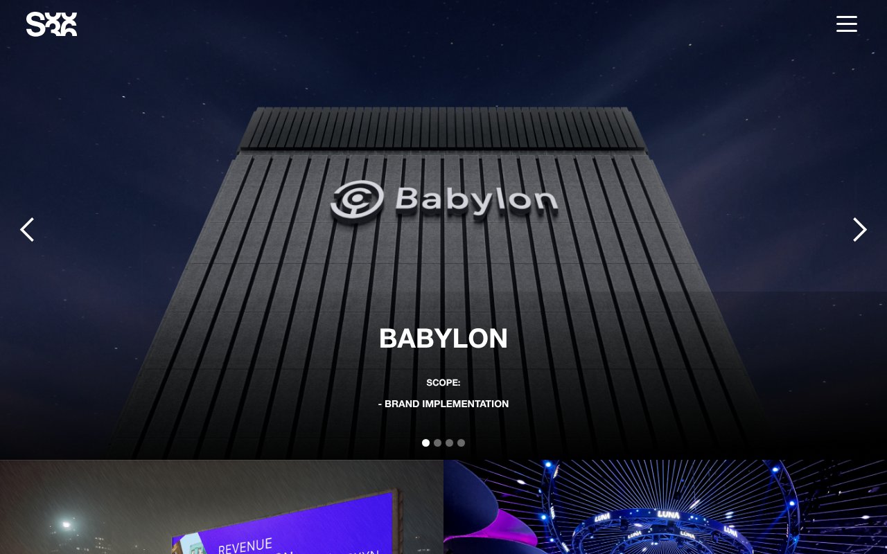 Screenshot of studio36.io