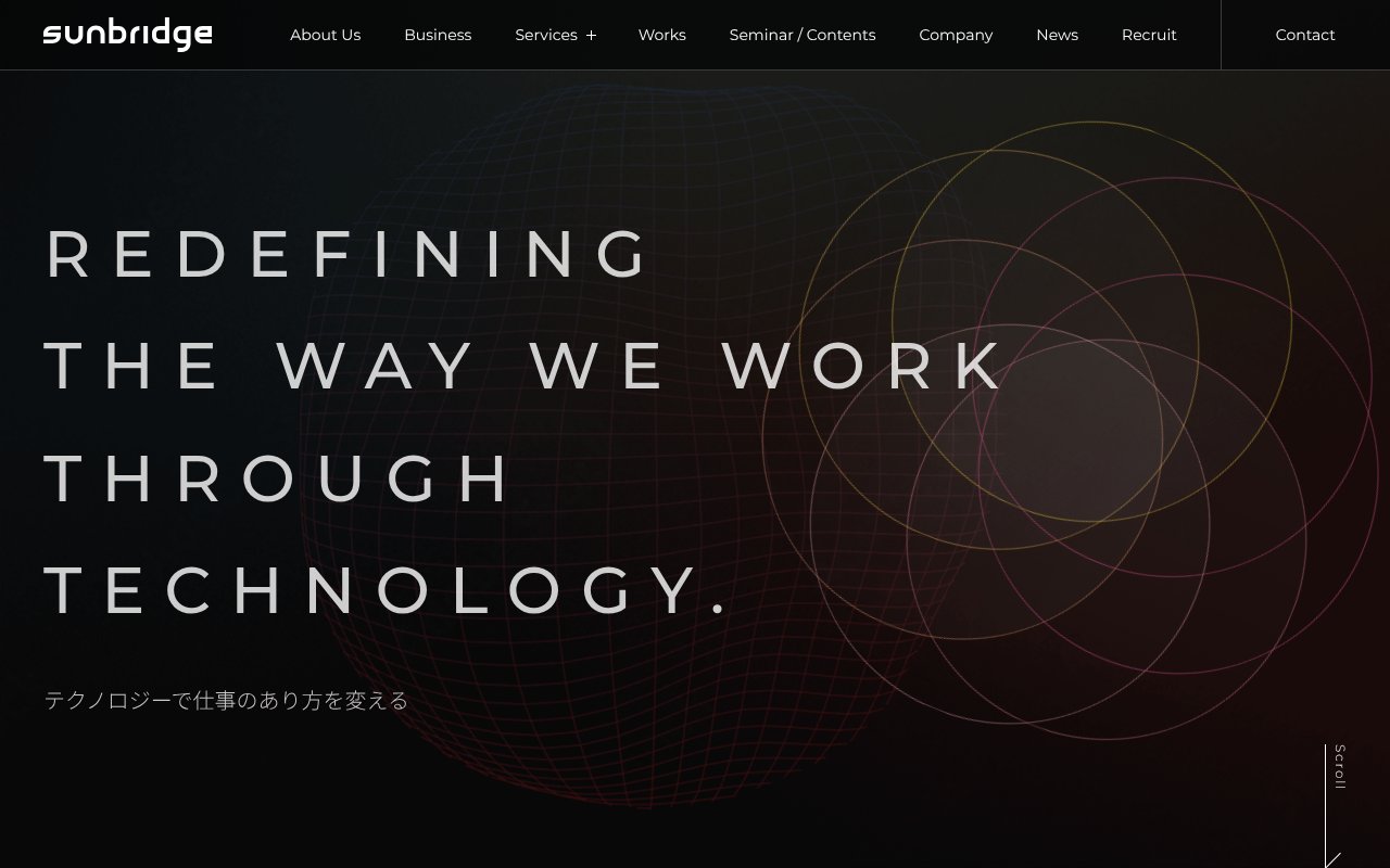 Screenshot of sunbridge.com