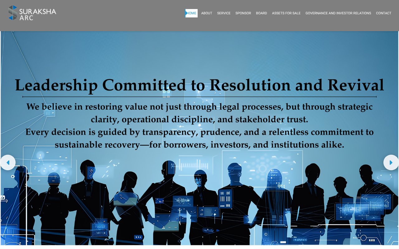 Screenshot of surakshaarc.com