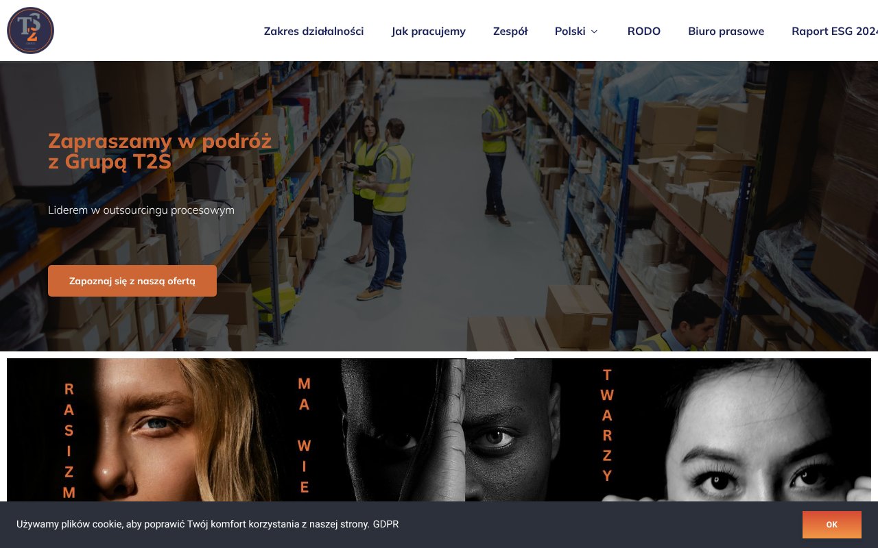 Screenshot of t2s.org.pl