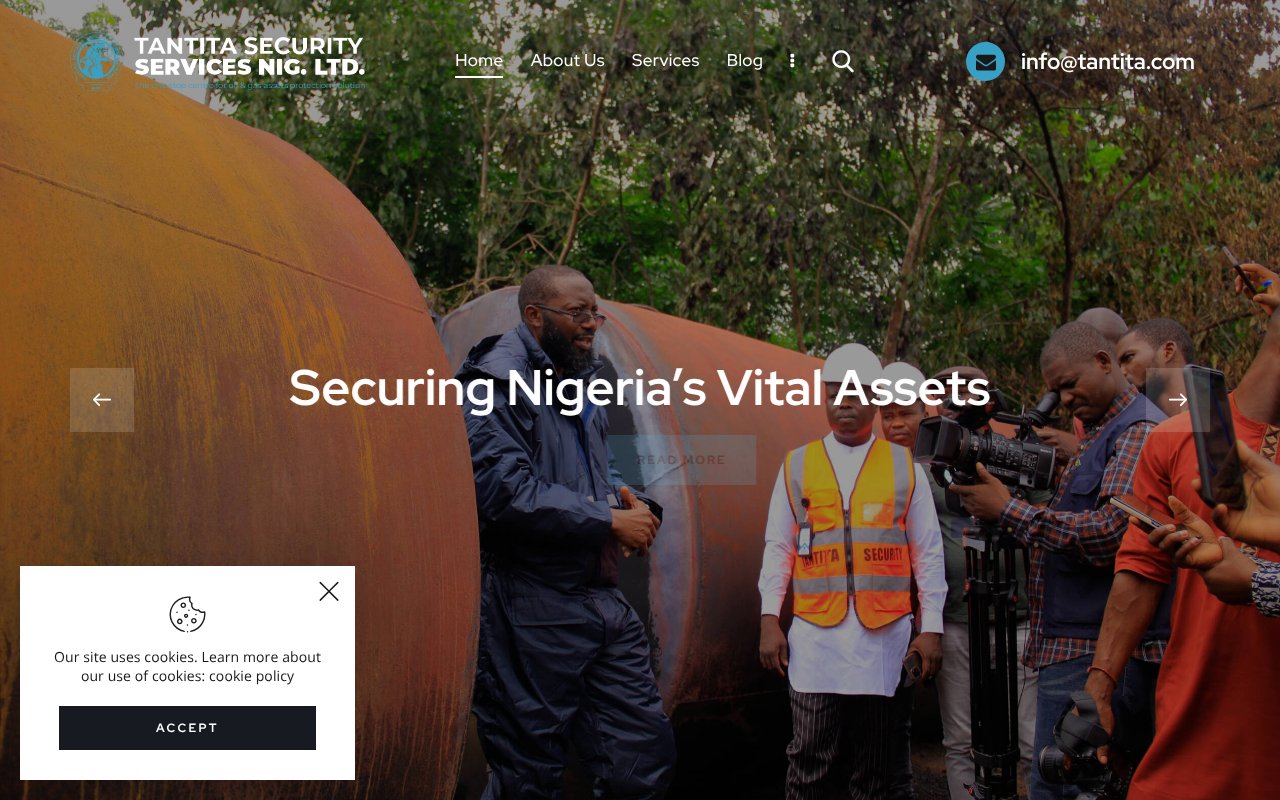 Screenshot of tantita.com