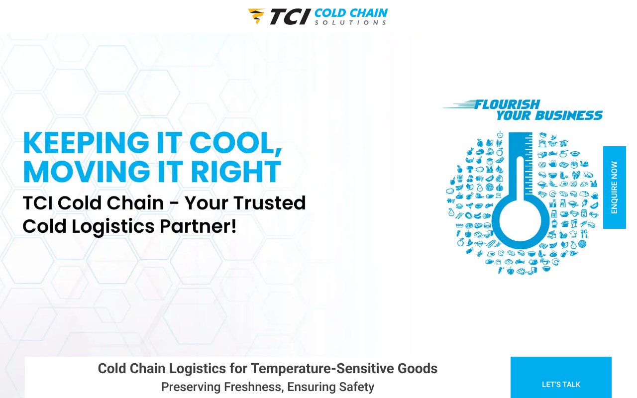 Screenshot of tciccs.com