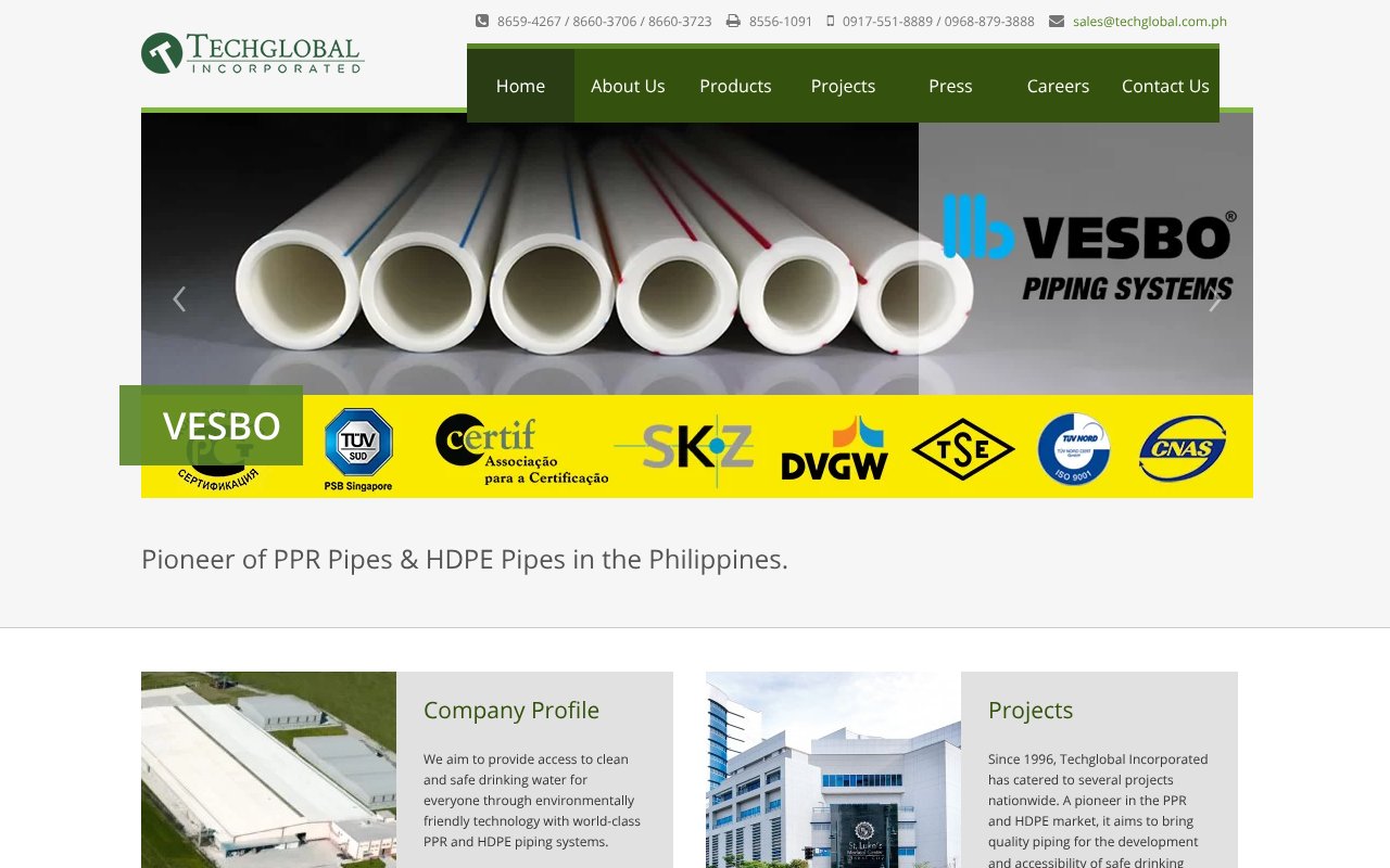 Screenshot of techglobal.com.ph