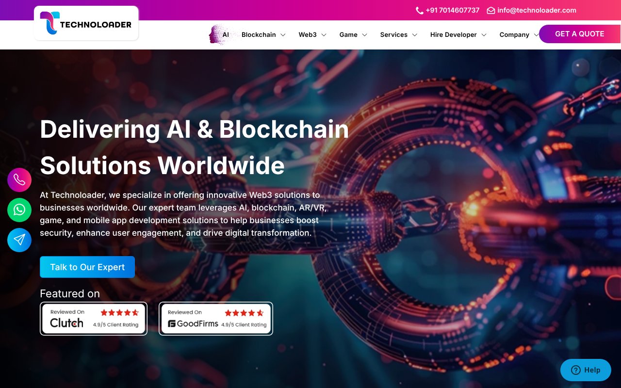 Screenshot of technoloader.com