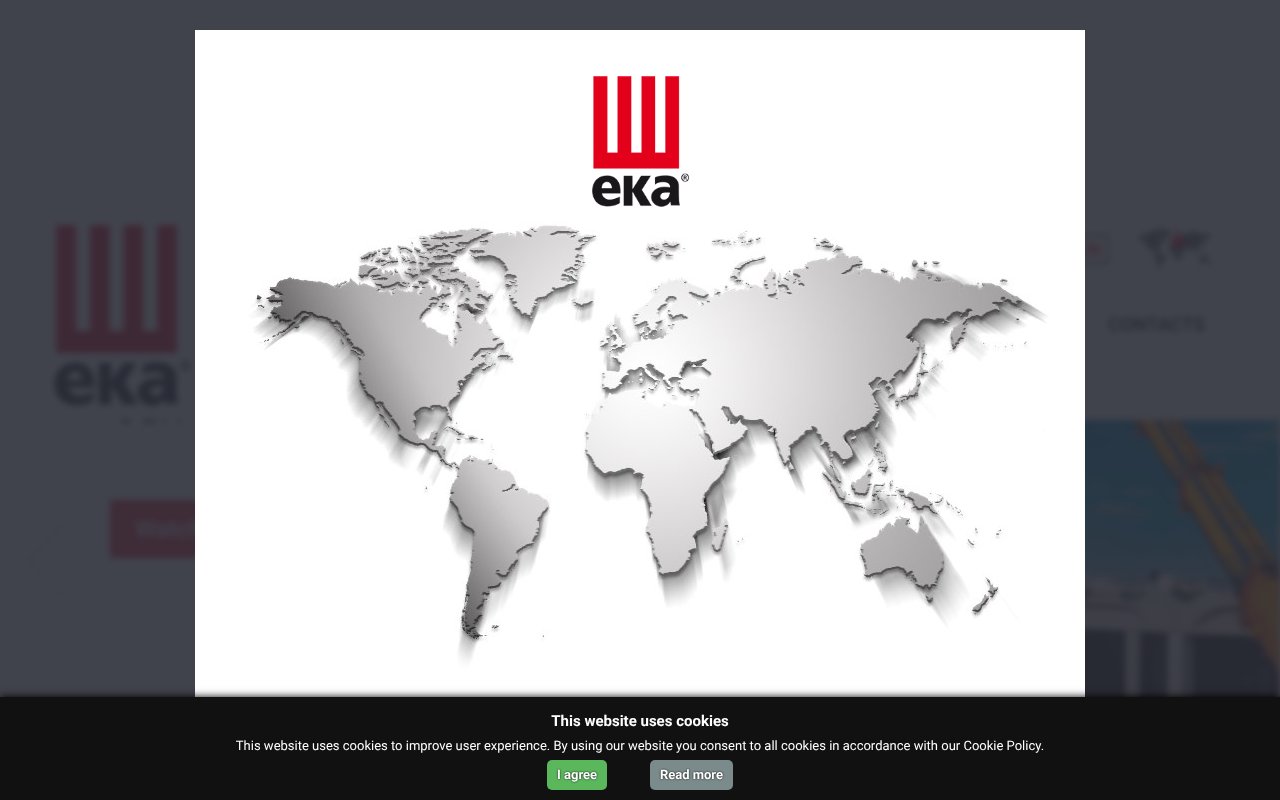 Screenshot of tecnoeka.co.uk