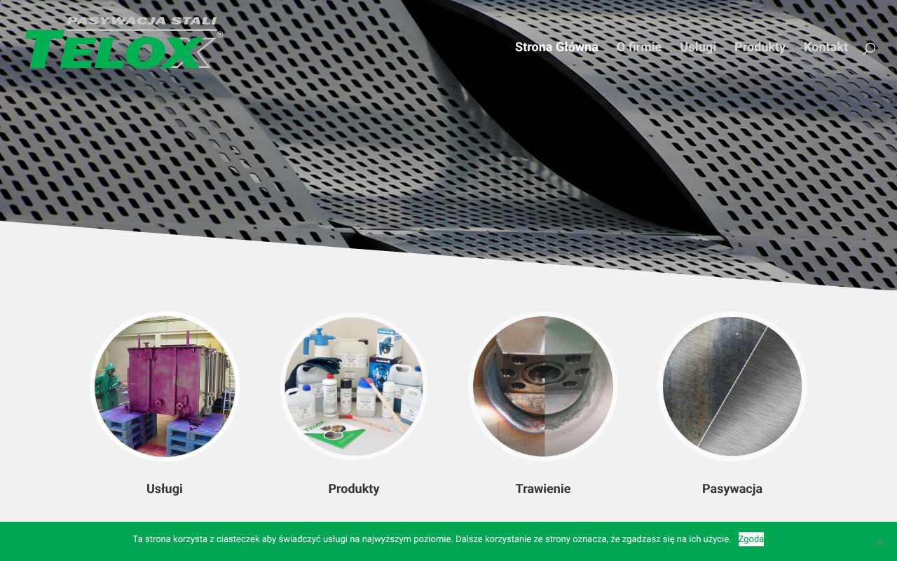 Screenshot of telox.pl