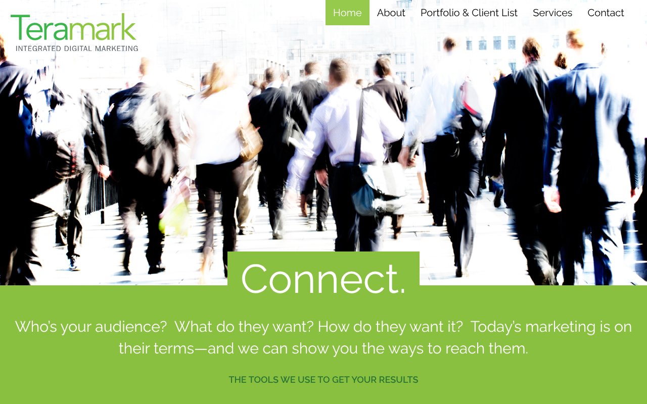 Screenshot of teramark.net