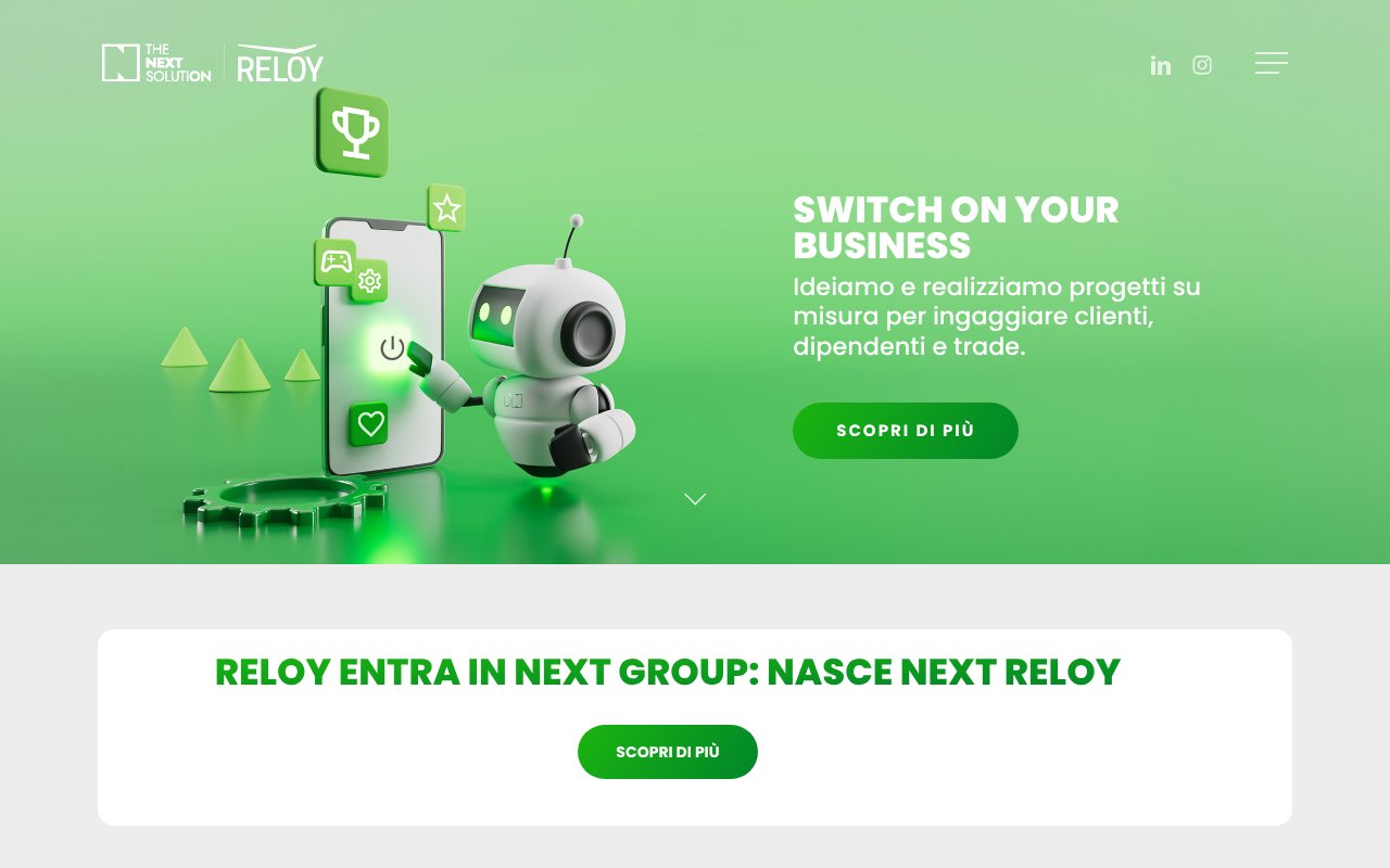 Screenshot of thenextsolution.eu