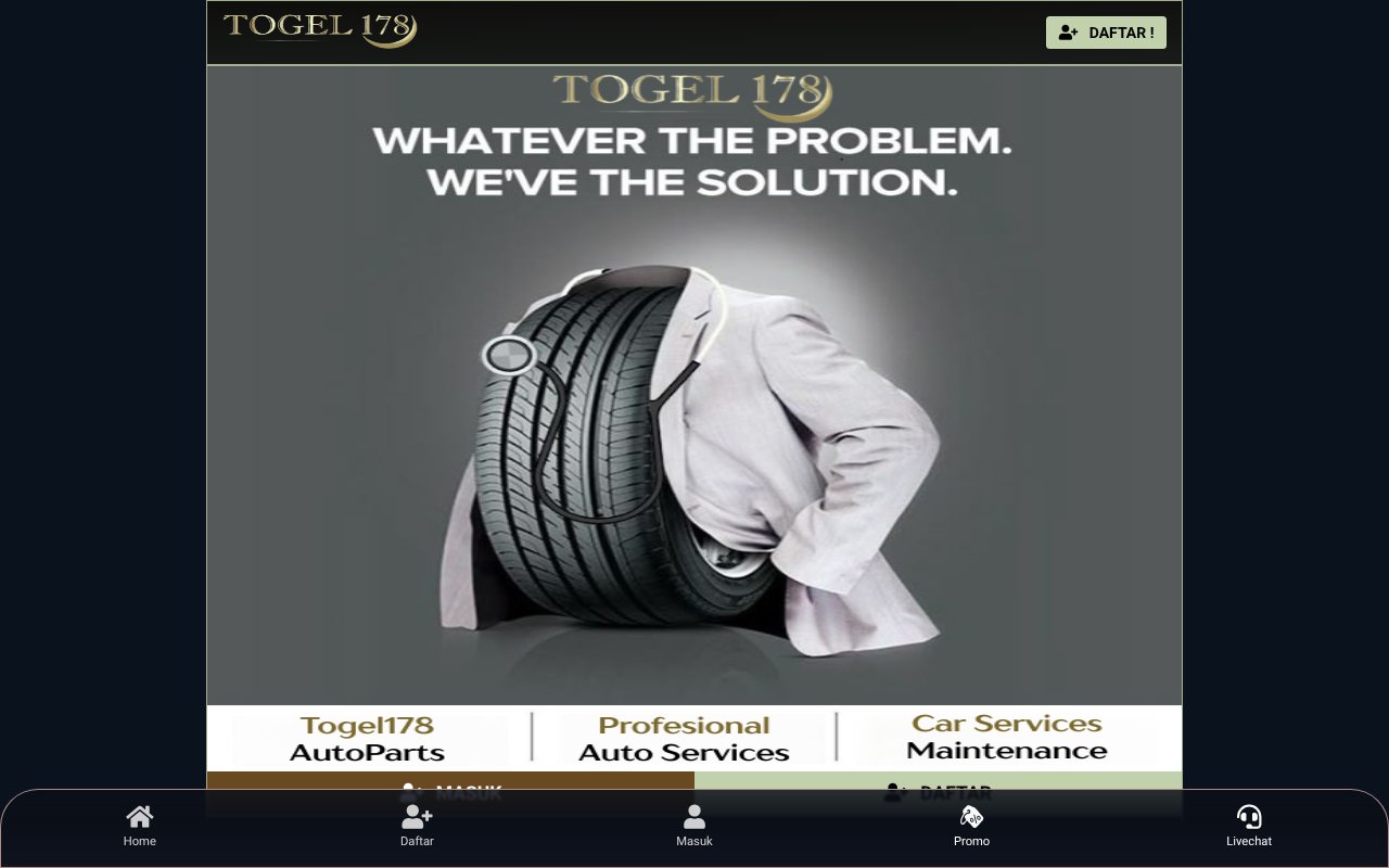 Screenshot of togel178.store