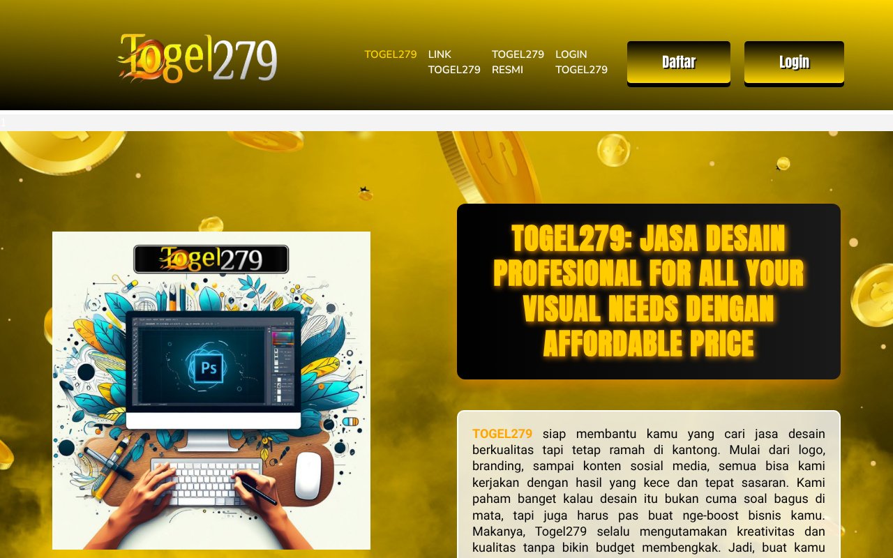 Screenshot of togel279.design