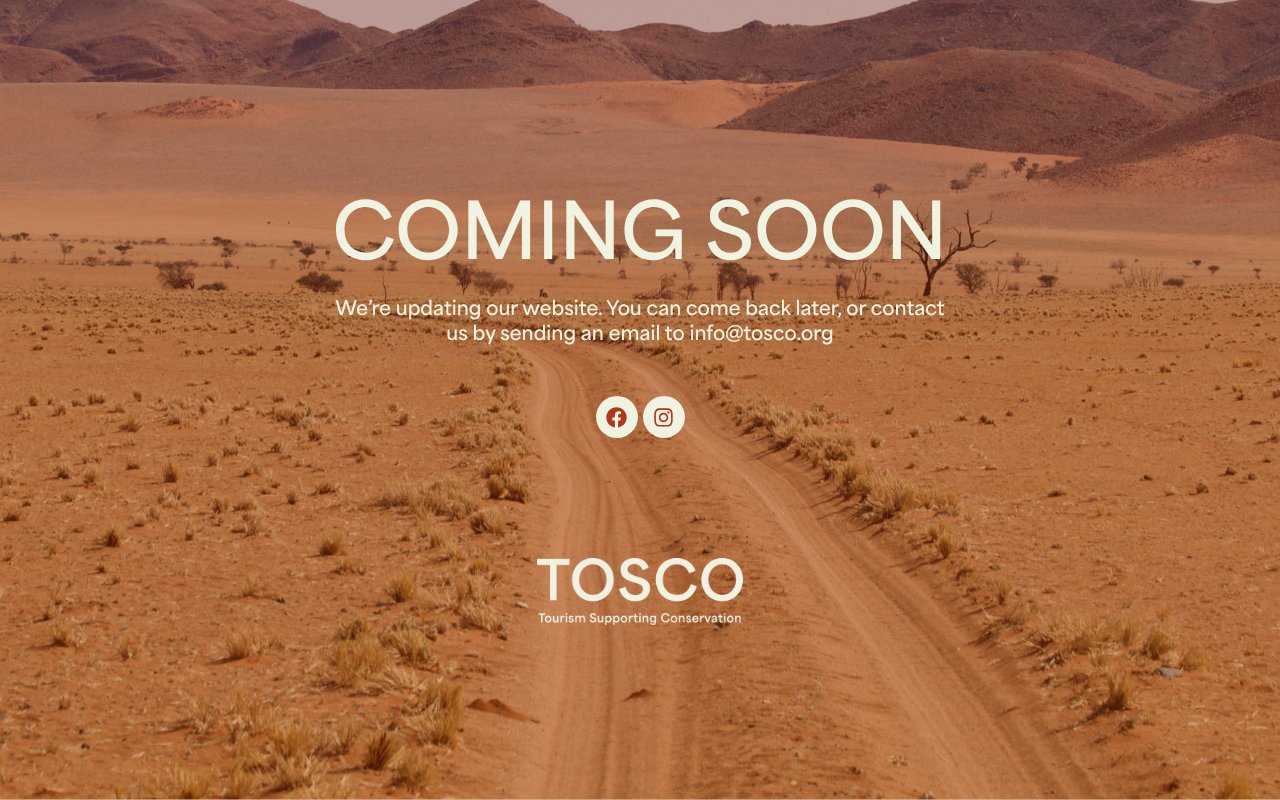 Screenshot of tosco.org