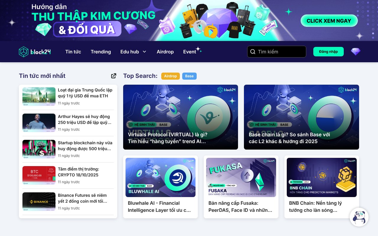 Screenshot of tradecoinvn.net