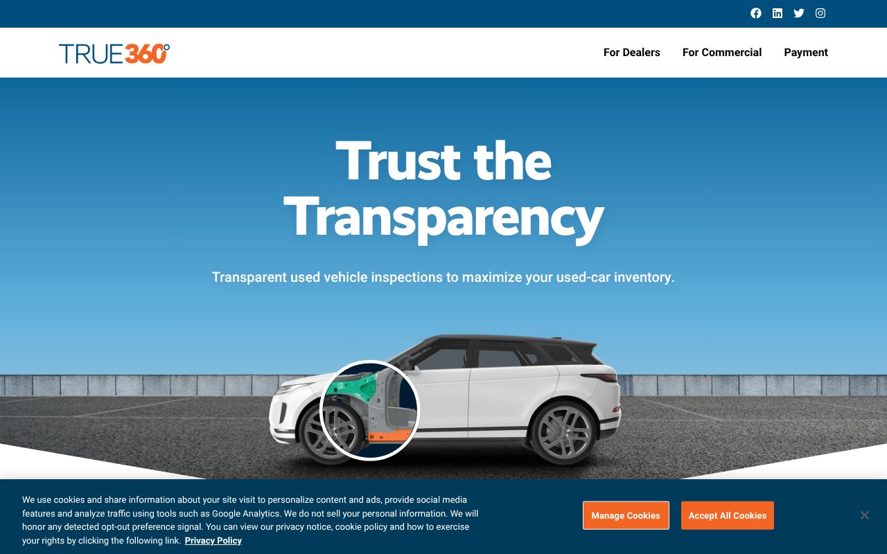 Screenshot of true360.com