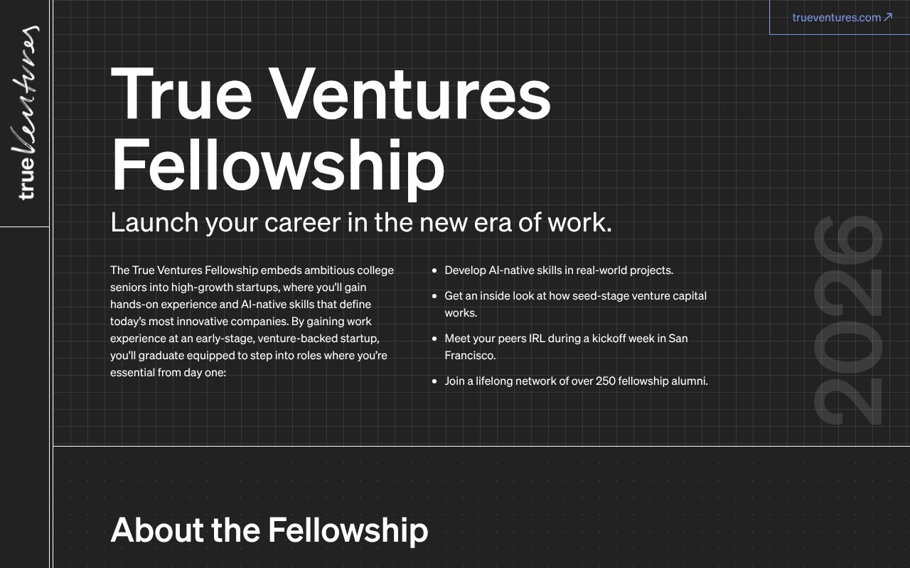 Screenshot of trueventuresfellowship.com