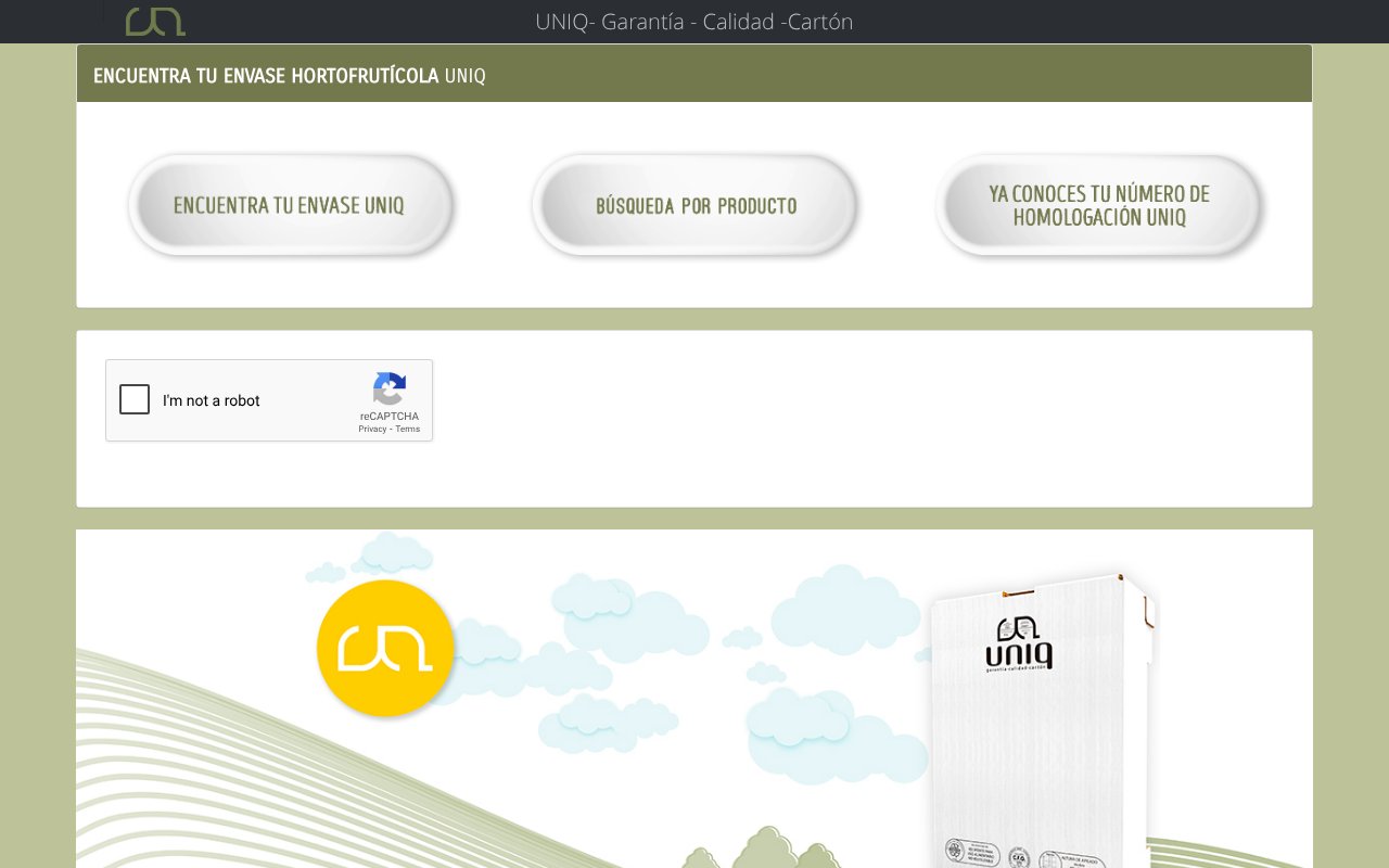 Screenshot of tucajauniq.com