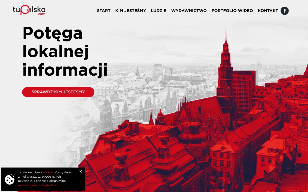 Screenshot of tupolska.com