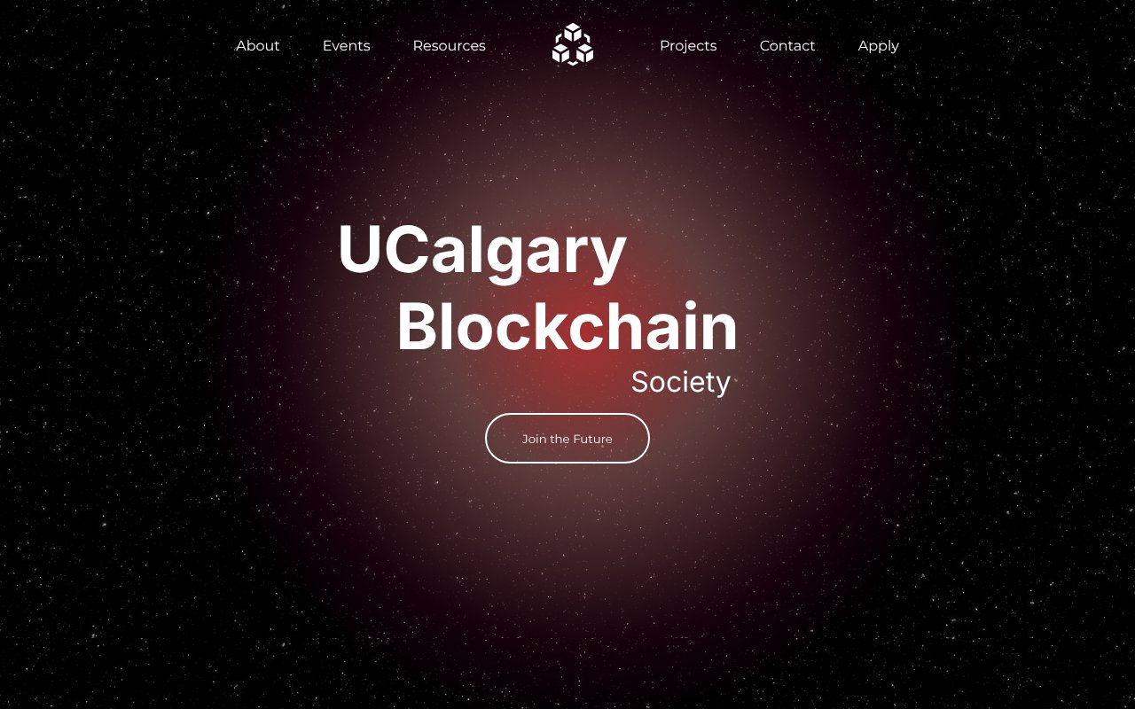 Screenshot of ucalgaryblockchainsociety.com