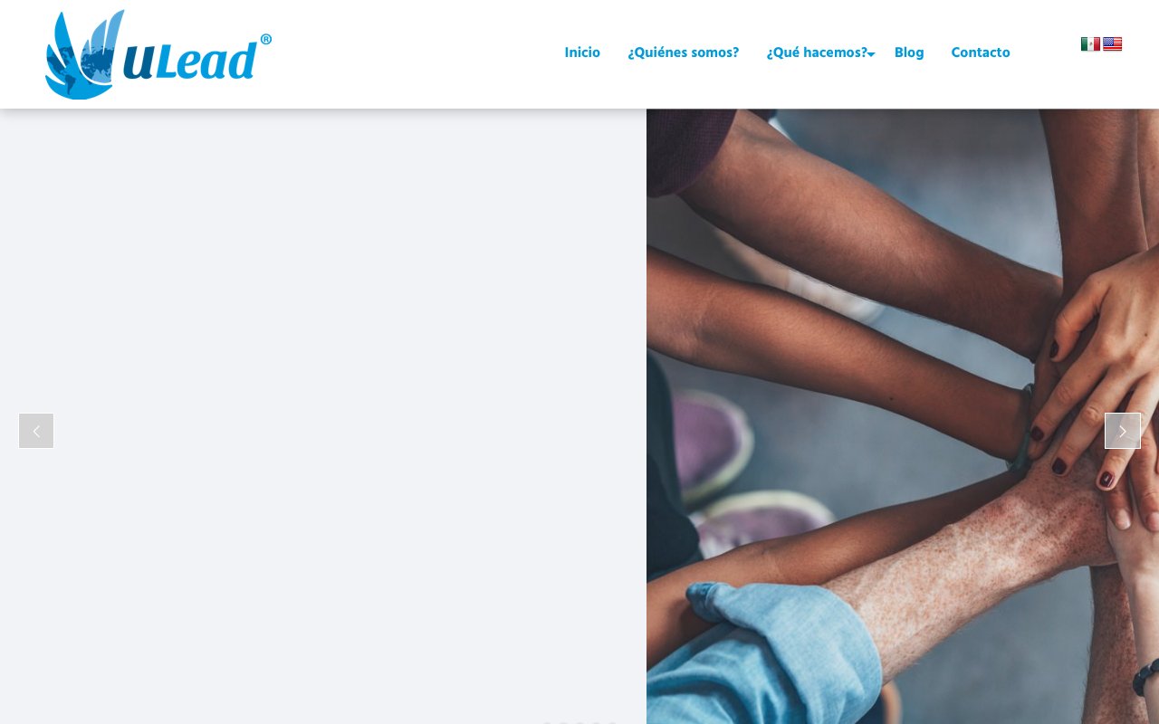 Screenshot of uleadinternational.com