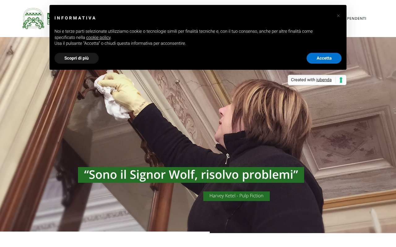 Screenshot of unicooperservizi.net