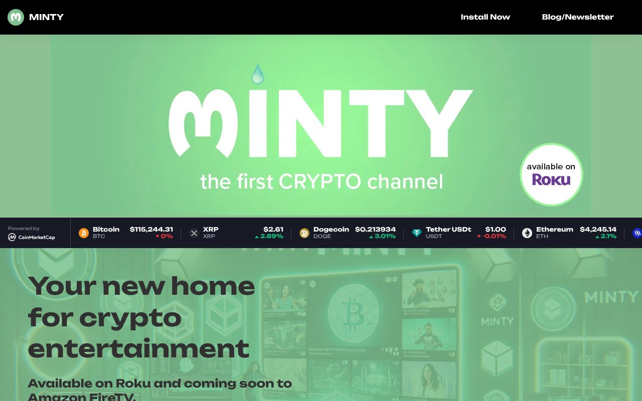 Screenshot of unicornplatform.page