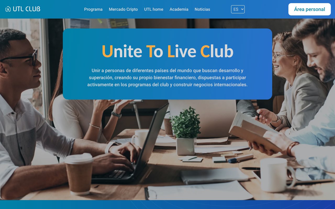 Screenshot of uniteto.live