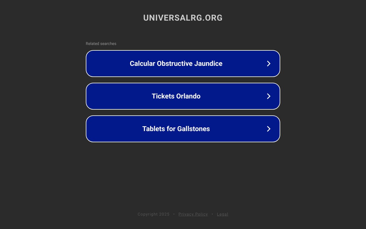 Screenshot of universalrg.org