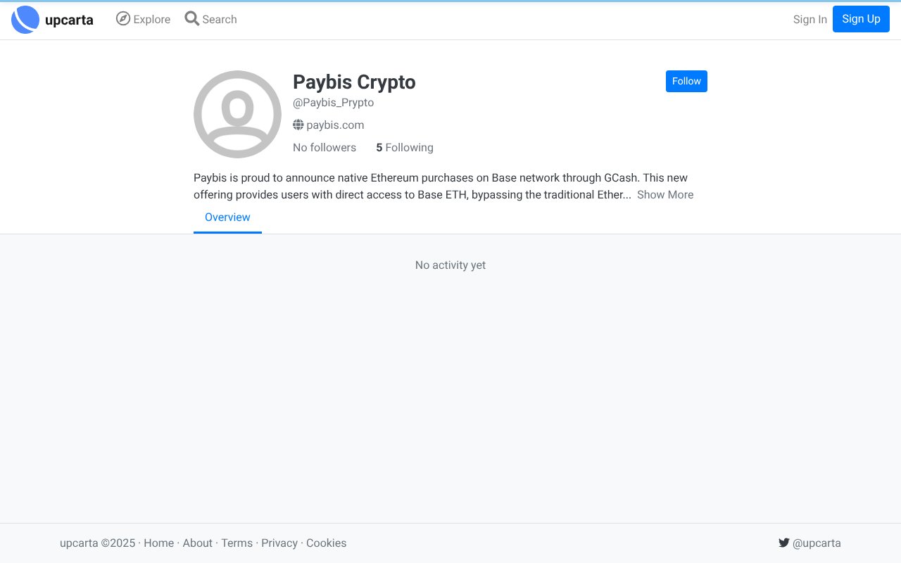 Screenshot of upcarta.com