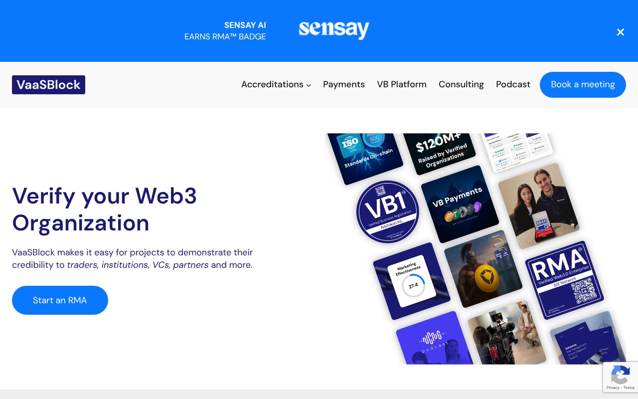Screenshot of vaasblock.com