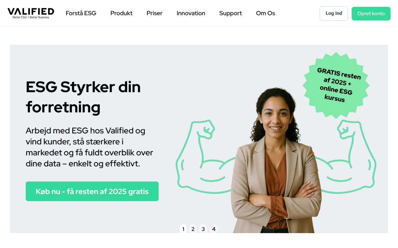 Screenshot of valified.com