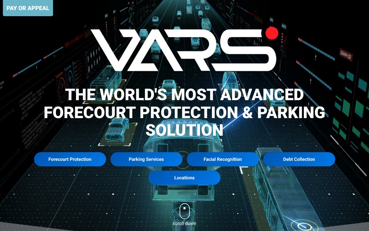 Screenshot of varstechnology.co.uk