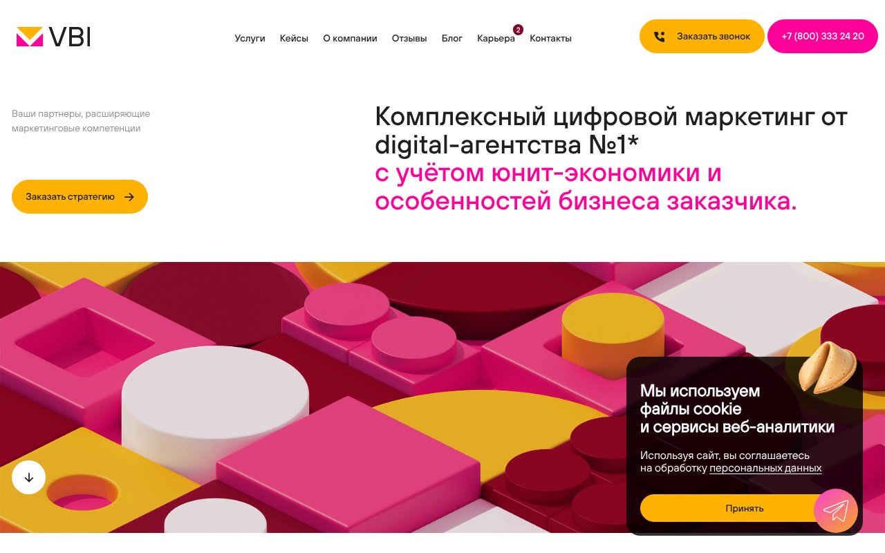 Screenshot of vbi.ru