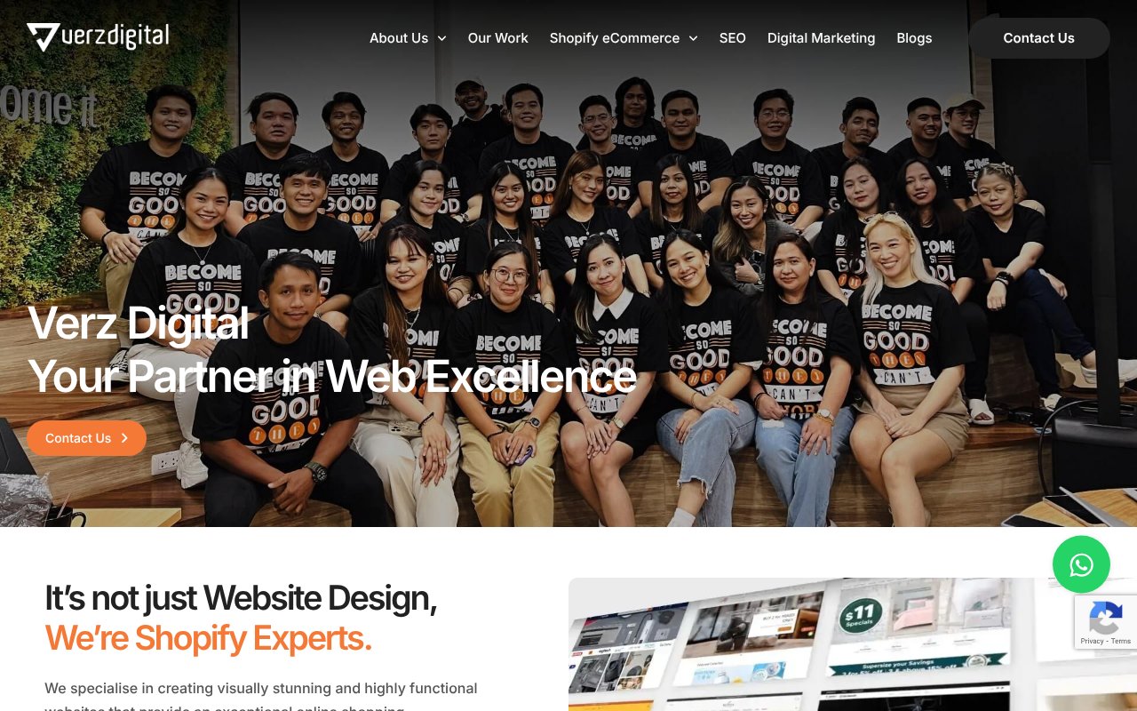 Screenshot of verzdigital.com.ph