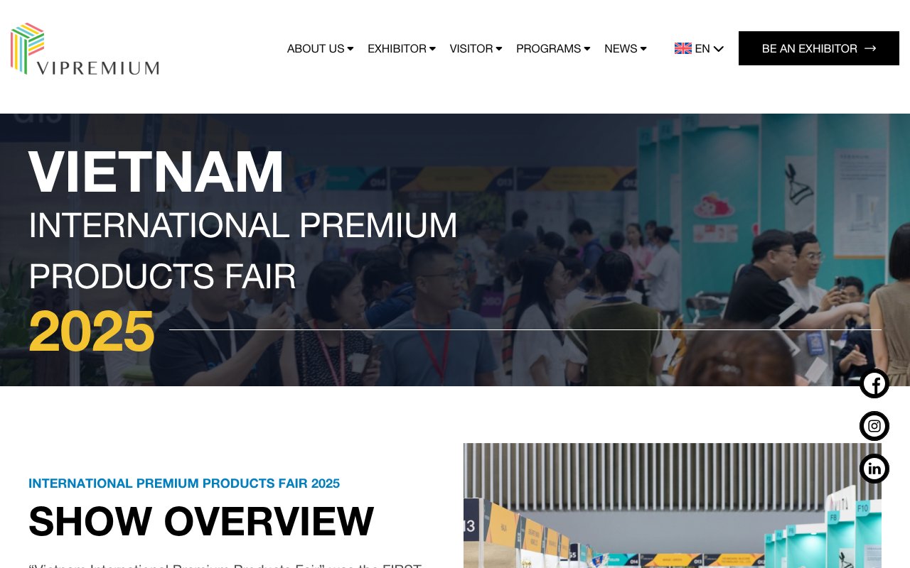 Screenshot of vipremium.com.vn