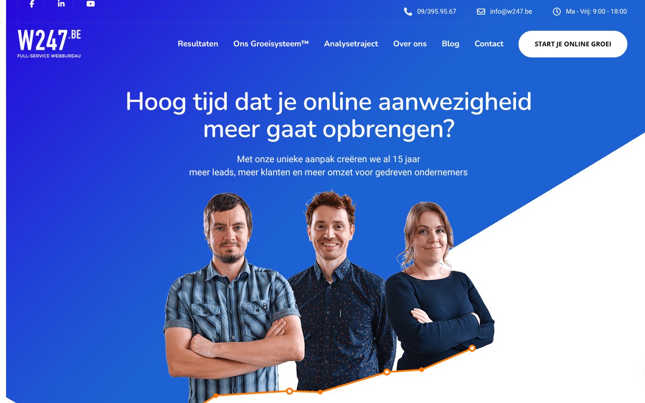 Screenshot of w247.be