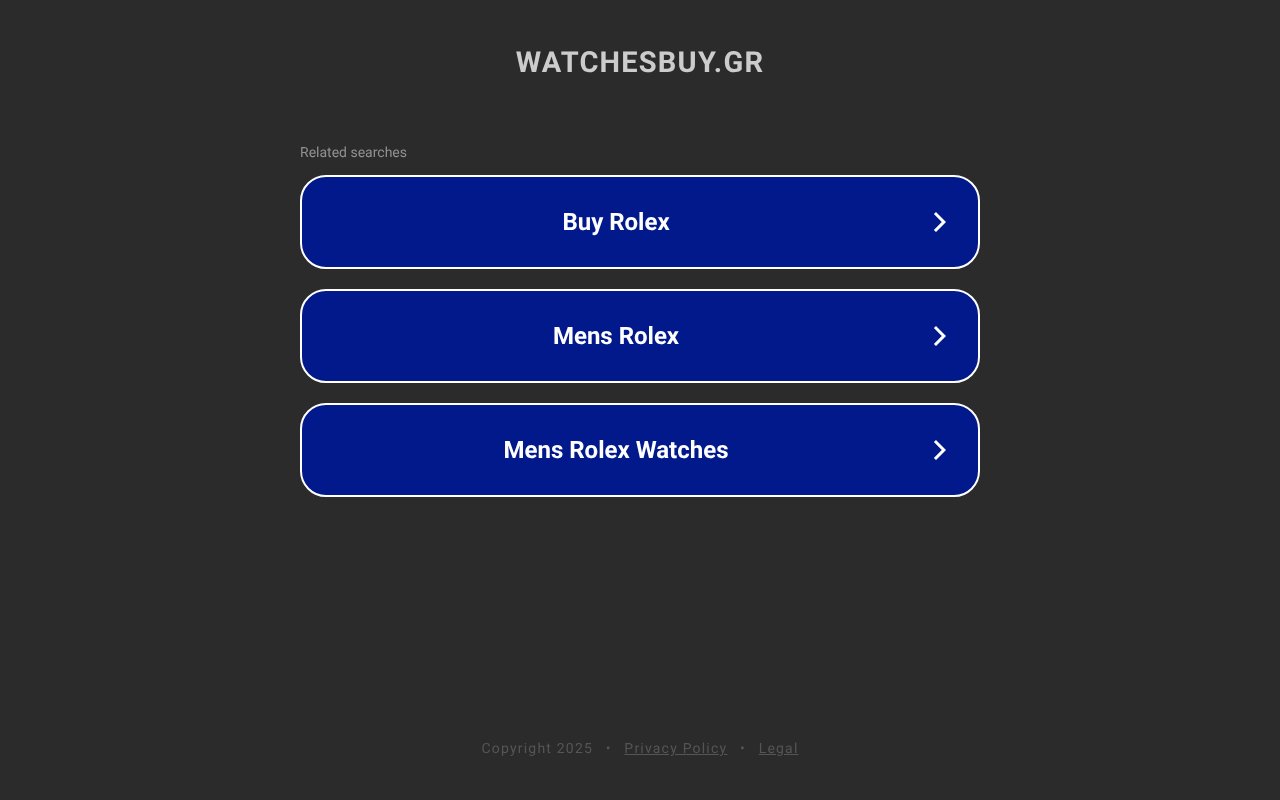 Screenshot of watchesbuy.gr