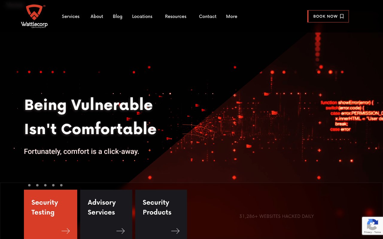 Screenshot of wattlecorp.com