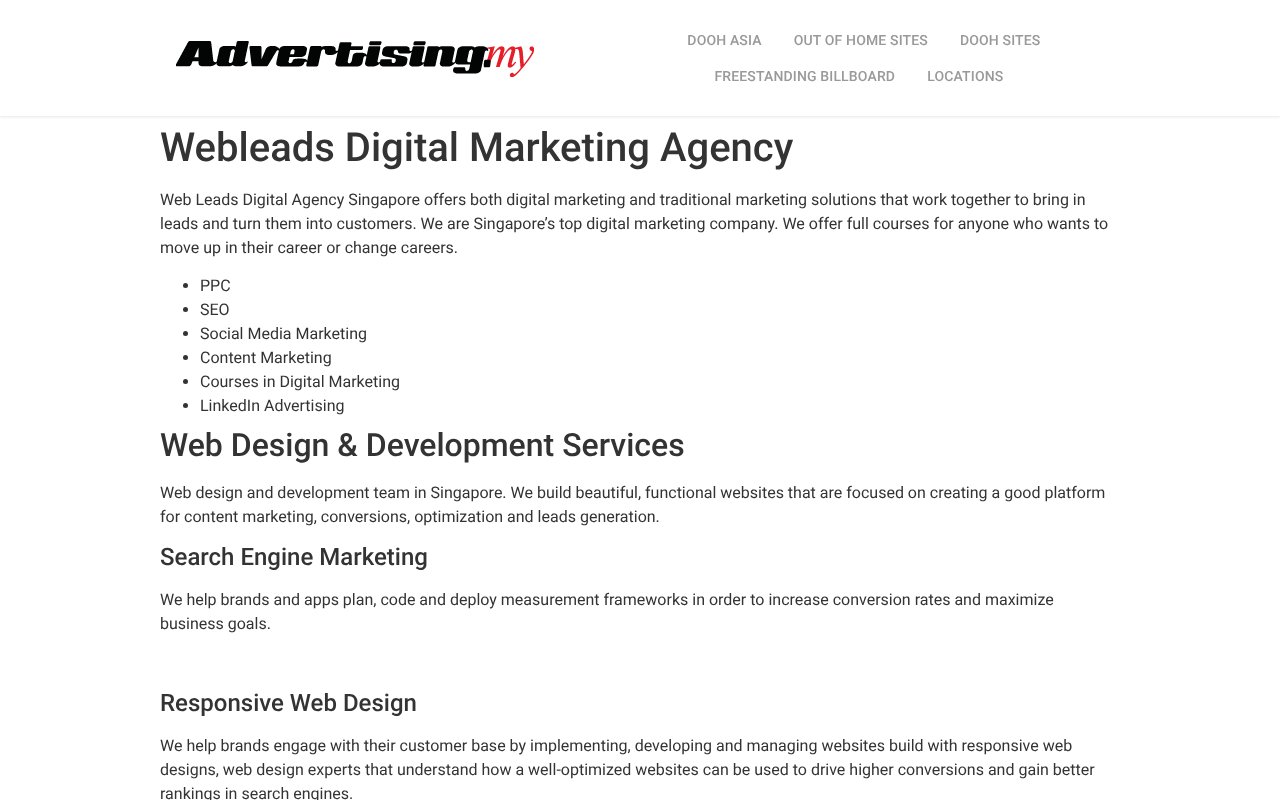 Screenshot of webleads.sg