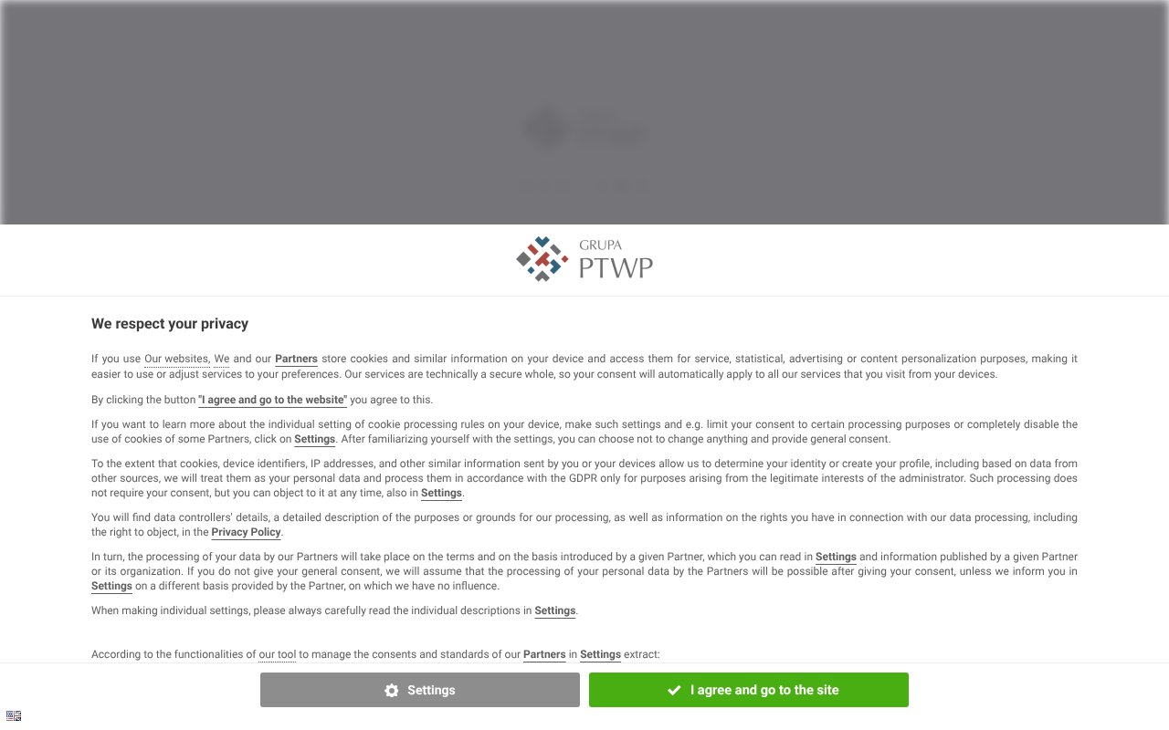Screenshot of well.pl