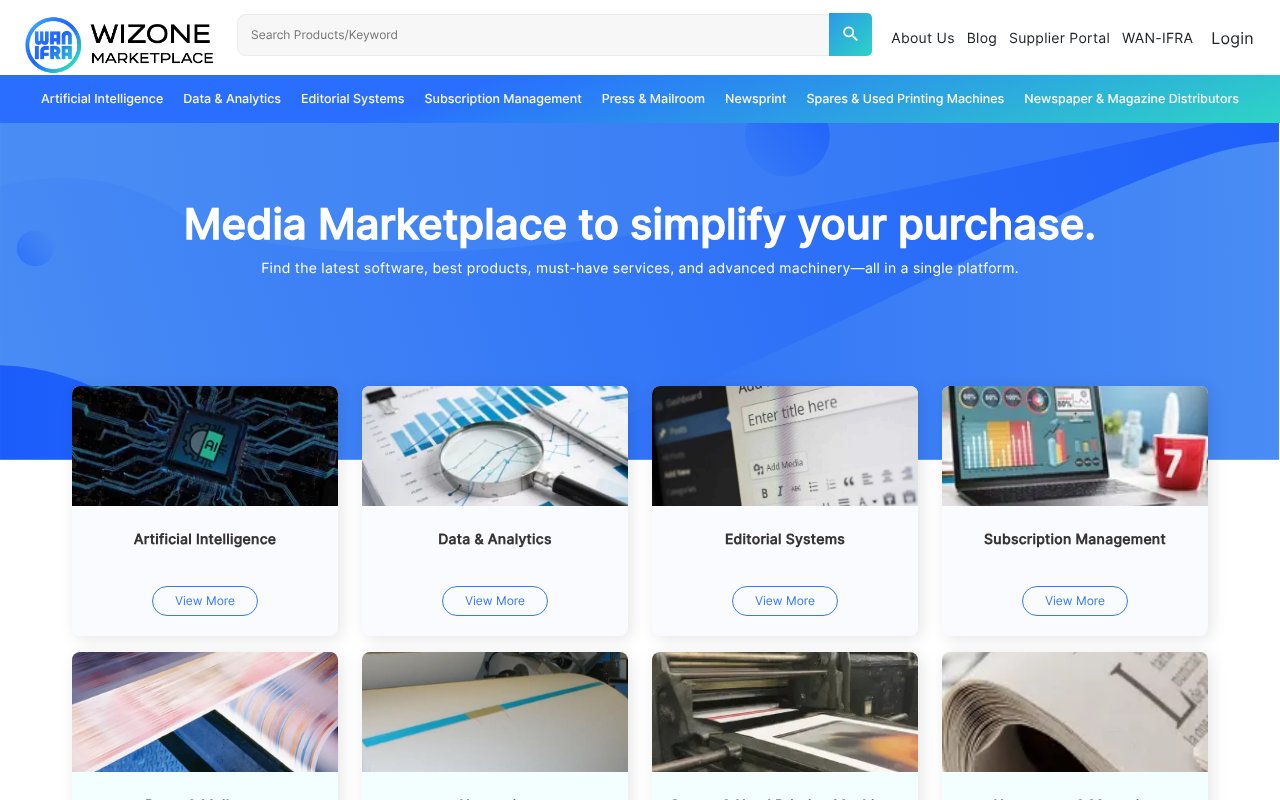 Screenshot of wi-zone.com